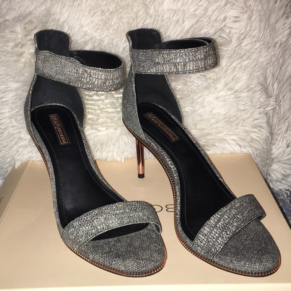 BCBG Generation Ankle Strap Sandal Heels